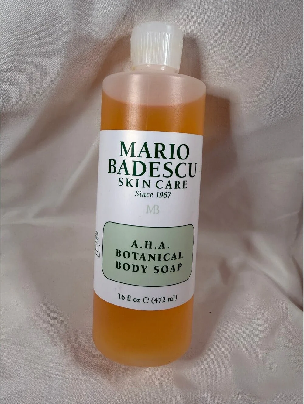 Mario Badescu A.H.A. Botanical Body Soap 16 oz NWT
